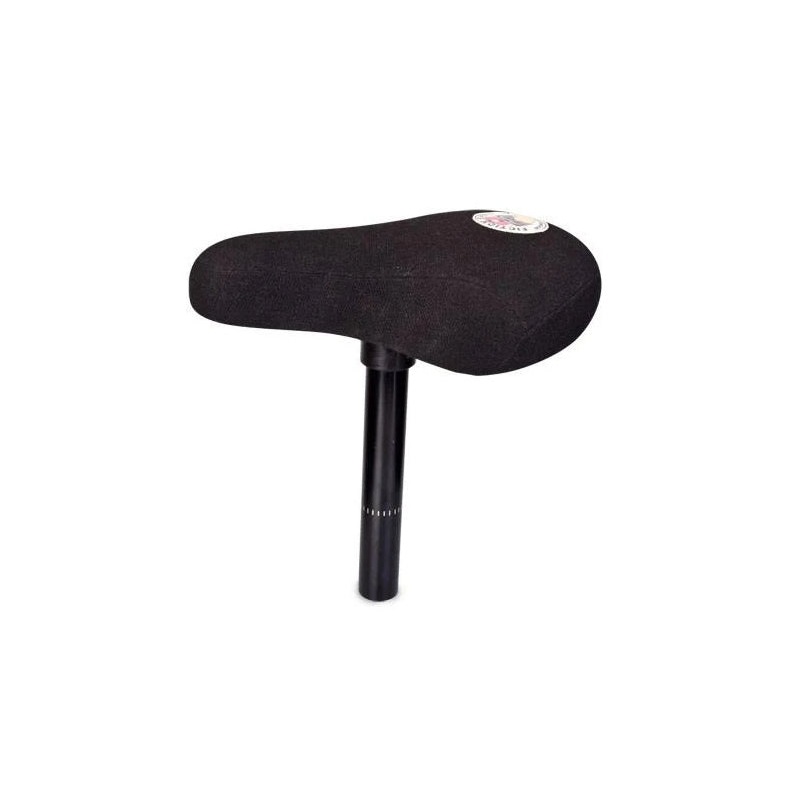 Fiction Moto 1-Piece Seat/Post Combo Black Kevlar
