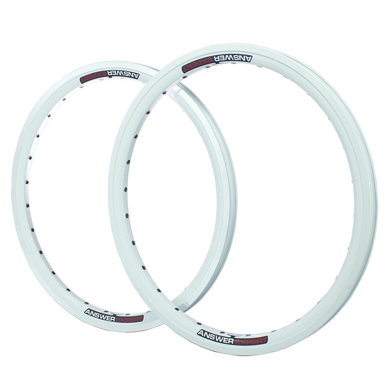 Answer Bmx Alumilite Expert Rims 20 Inch Front White