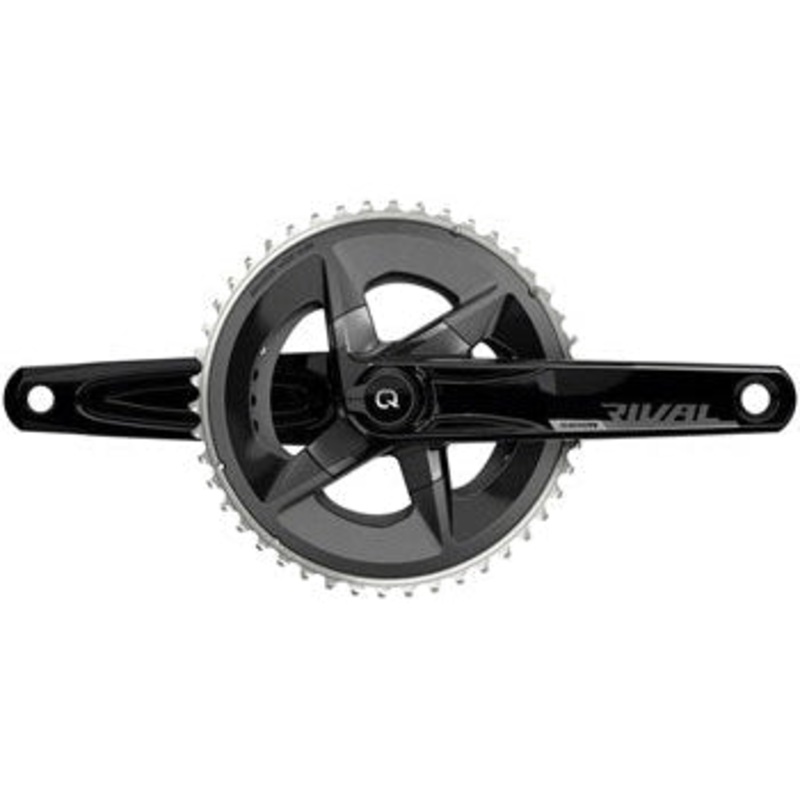 Rival AXS Bicycle Crankset with Quarq Power Meter – 170mm, 12-Speed, 46/33t Yaw, 107 BCD, DUB Spindle Interface, D1