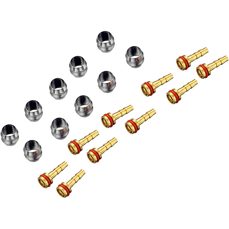 Tektro 5mm Hydraulic Hose Olives & Barbs for TRP Disc Brake Line 10-Pack Olive Barb Set