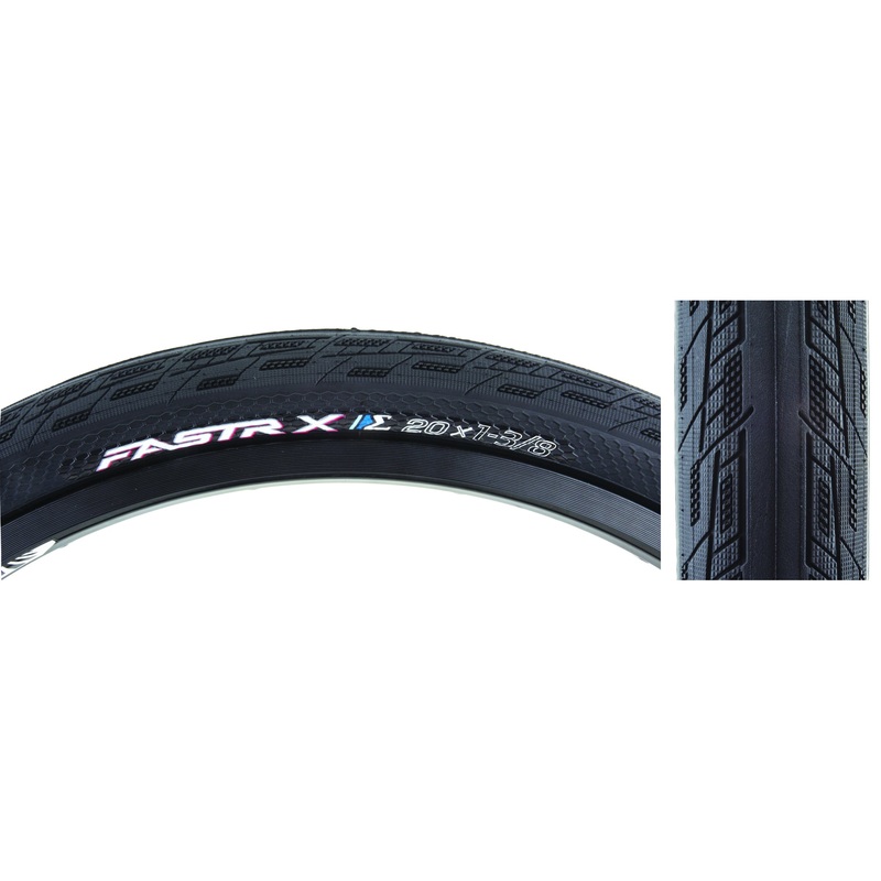 20×1-3/8 Tioga Fastr-X S-Spec Folding BMX tire – Black
