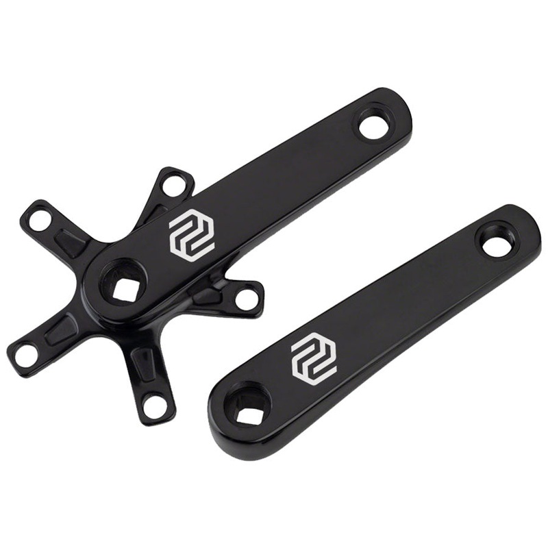 SQ-1 Crank Arm Set – 150mm Square Taper JIS Spindle Interface 110mm BCD BLK