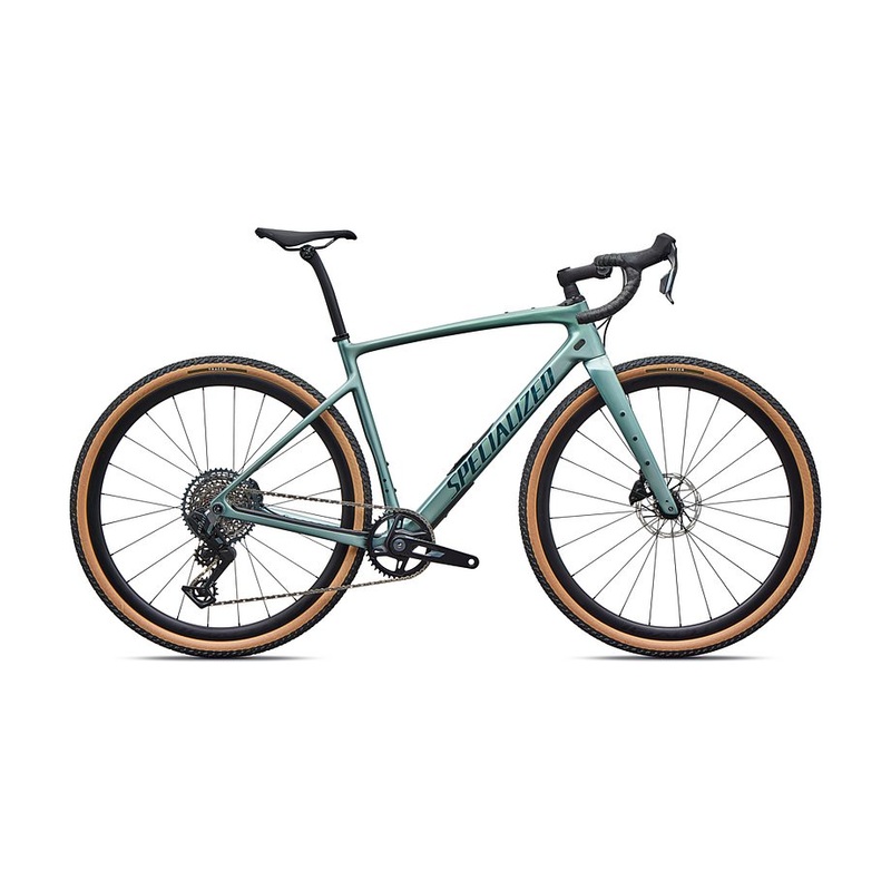 2026 Specialized Diverge Expert Axs Bike Fjord Metallic/Emerald Metallic 56