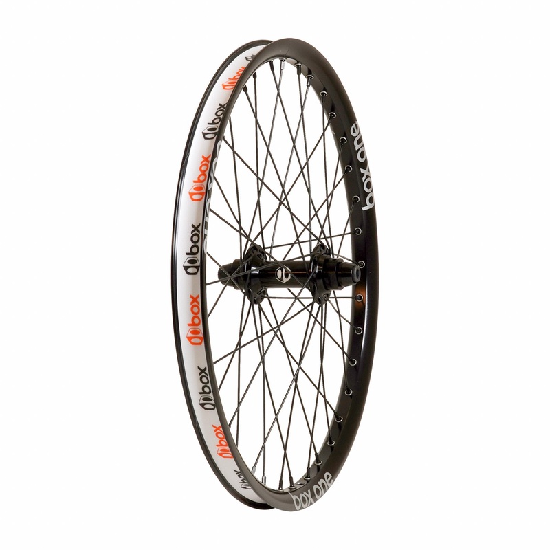 Box Three Alloy Pro BMX Race Wheel-Front-20×1.75″ 36H Black
