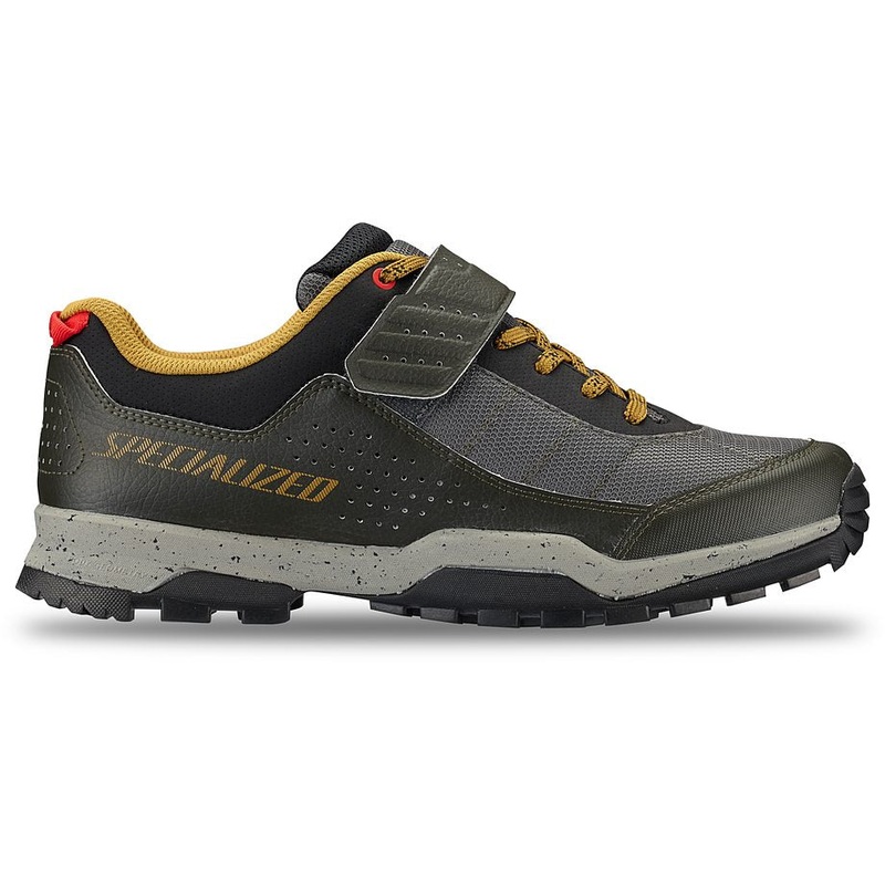 Specialized rime 1.0 shoe dark moss green/harvest gold 43
