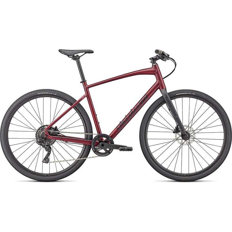 2023 Specialized sirrus x 3.0 bike satin maroon / black / satin black reflective xs