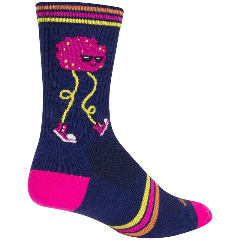 SockGuy Meatball Crew Socks – 6″ Small/Medium