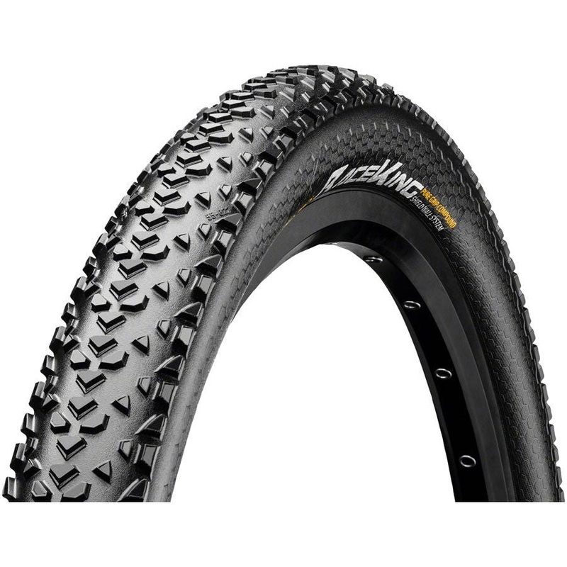 Continental Race King Tire – 26 x 2.00 Tubeless, Folding, PureGrip ShieldWall System, E25