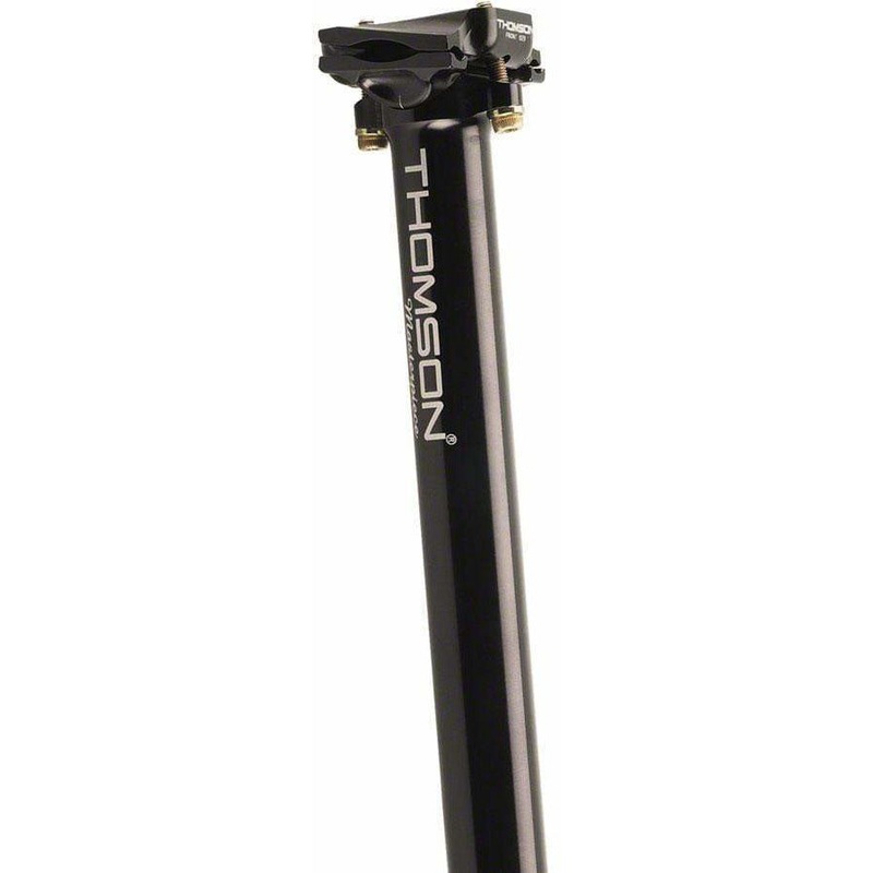 Masterpiece Seatpost: 27.2 x 330mm – Black 27.2mm 330mm