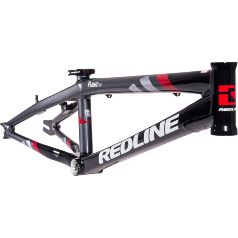 Redline 2013 Flight R6 BMX Frame-Gray/Black Expert