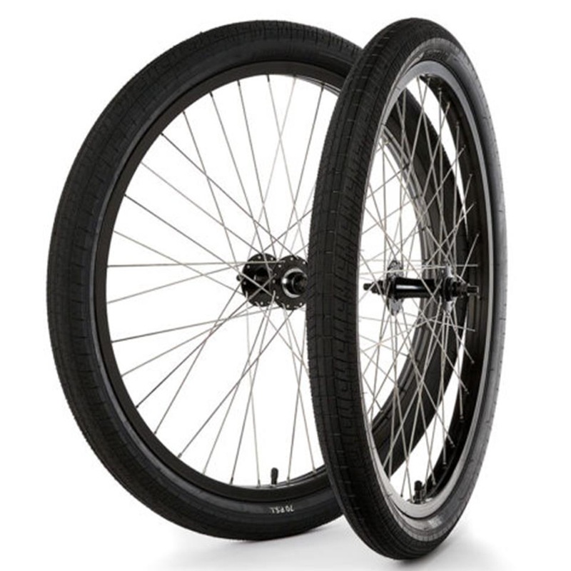 S&M 26″ Covid Cruiser Wheelset Black
