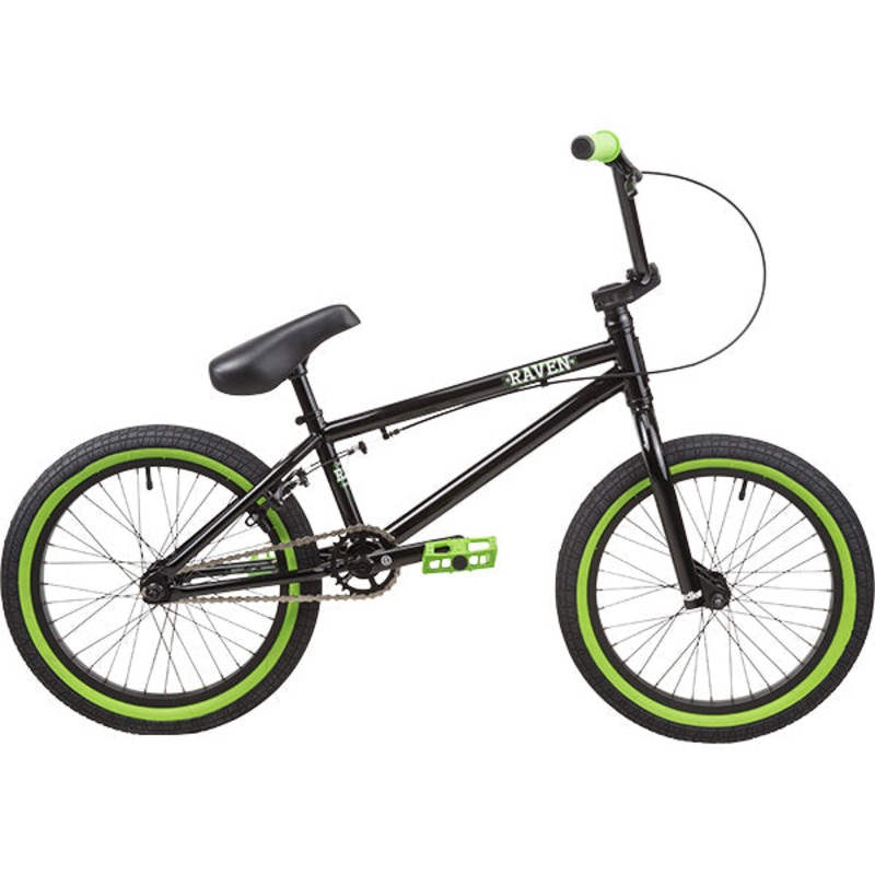 DK Raven BMX Bike-18″-Gloss Black