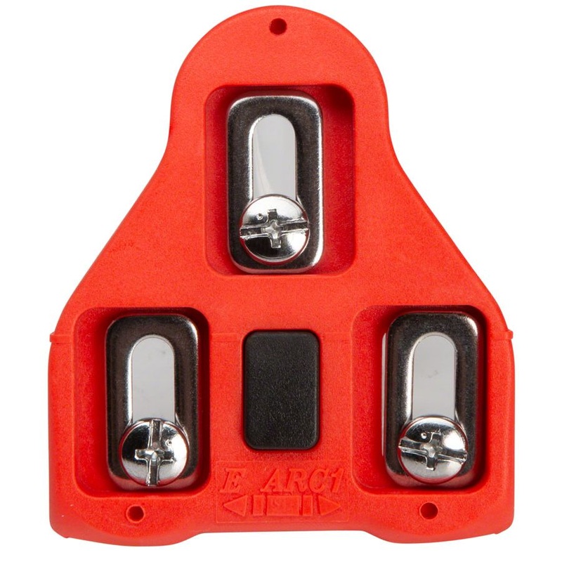 VP ARC 1 LOOK Delta Cleats, 9 Degree Red