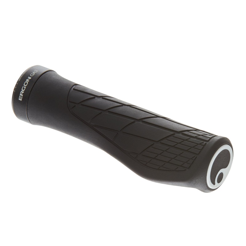 Ergon GA3 Grips – Black Lock-On Small