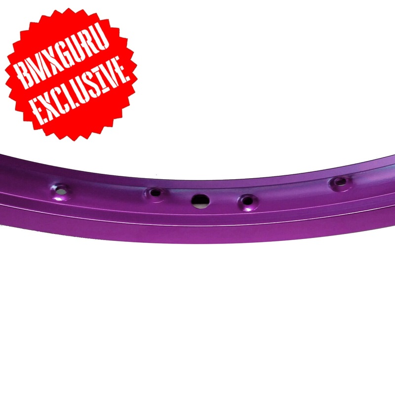 20″ (406mm) Aluminum A-7X 7X style BMX Rim – 36H – Purple