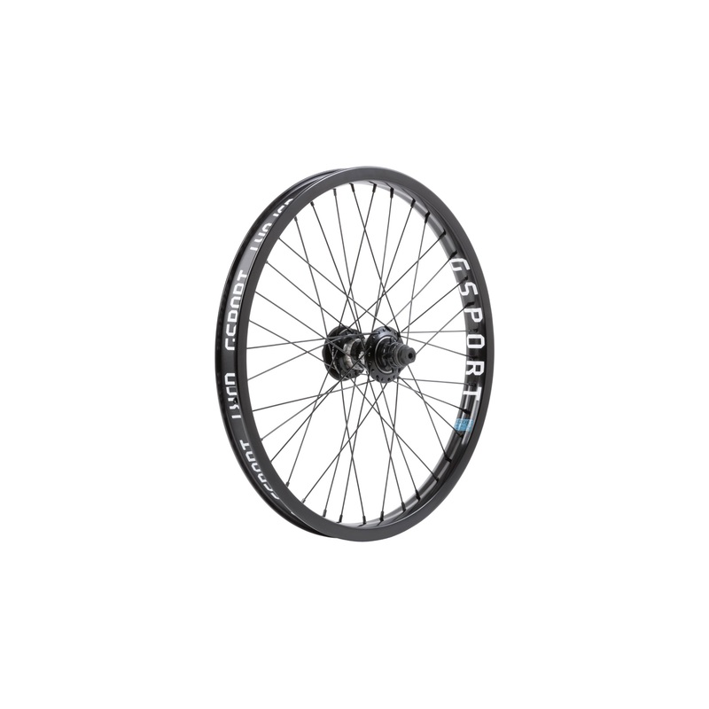 GSport Elite FC Rear Wheel (Black) RHD Black