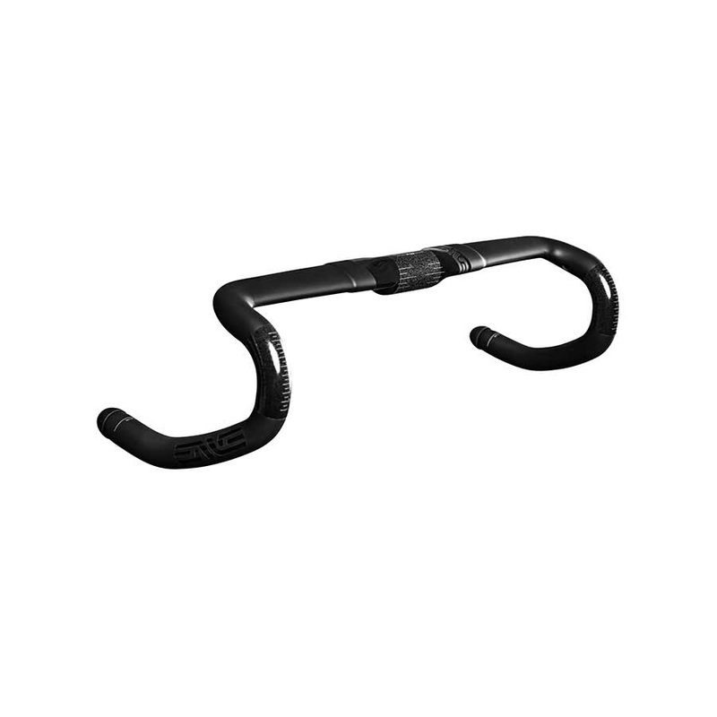 ENVE Composites SES AR Drop Handlebar – Integrated Compact 38/43cm 31.8 Clamp BLK  31.8 Clamp BLK