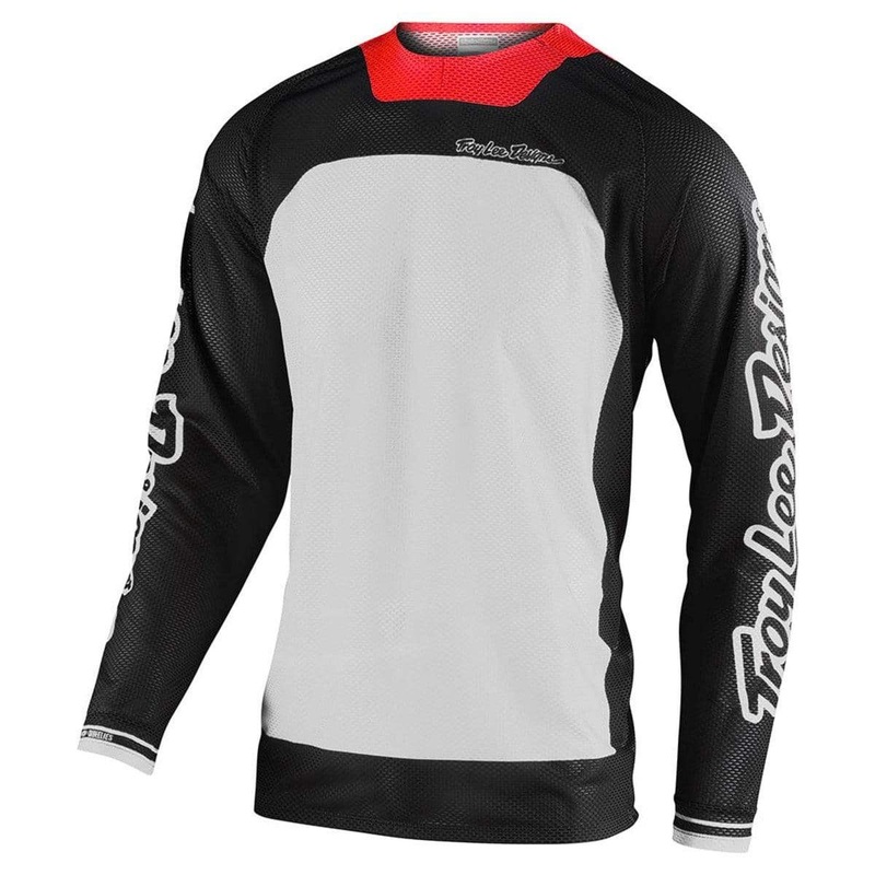 SE Pro Air Mountain Bike Jersey – Black Gray Small
