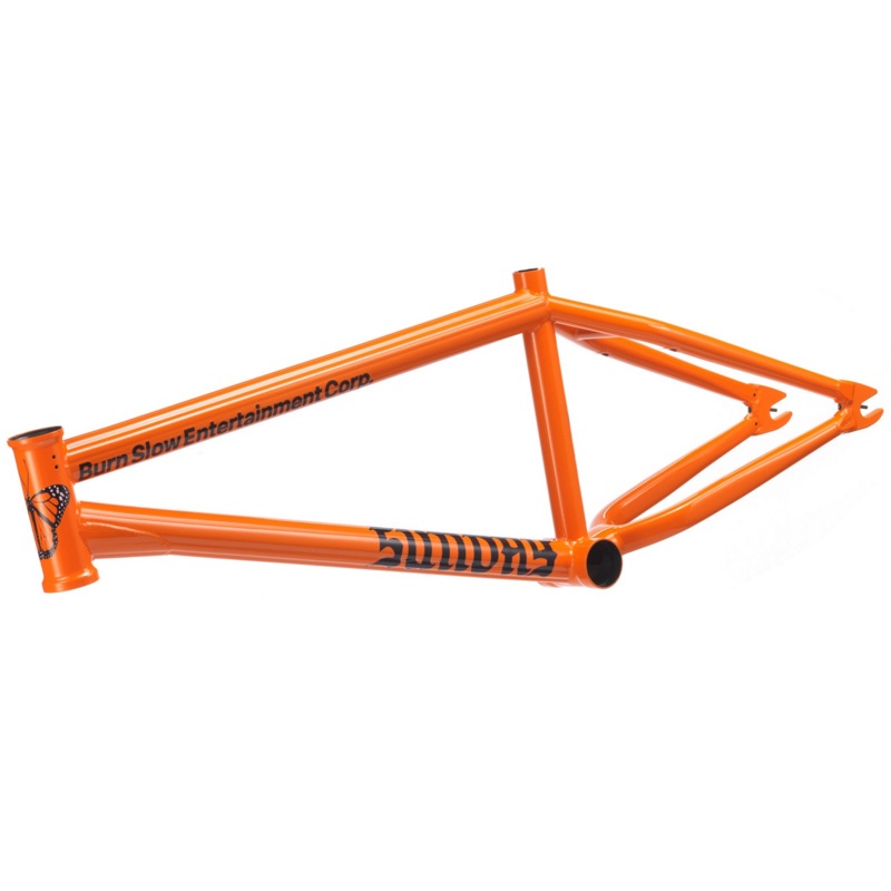 Sunday X Burn Slow Soundwave V3 Frame Orange – 20.75″ Top Tube