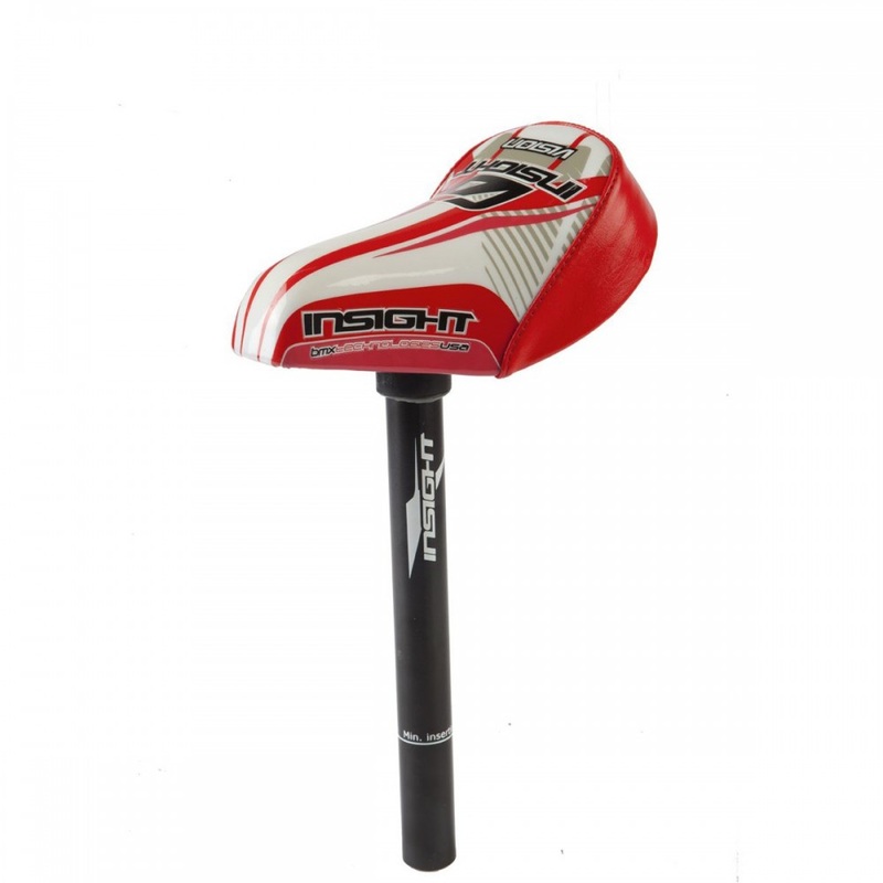 Insight Mini BMX Seat and Post Combo – 22.2mm Uni type – Red
