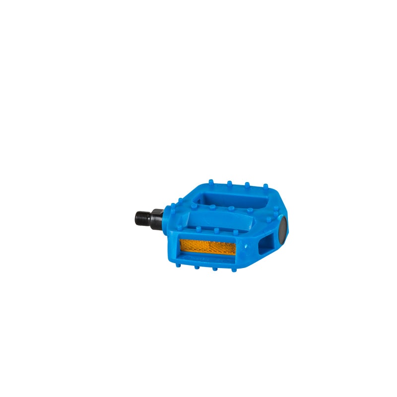 PP Plastic Youth Platform Pedals – 1/2″ – Blue