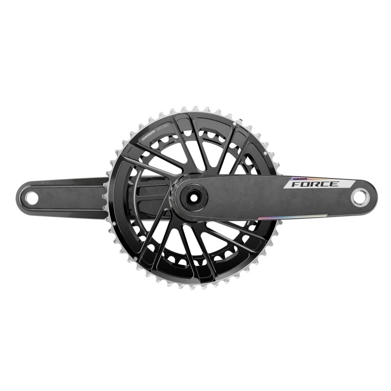 SRAM Force Crankset – 172.5mm 12-Speed 46/33t 8-Bolt Direct Mount DUB Spindle Carbon E1