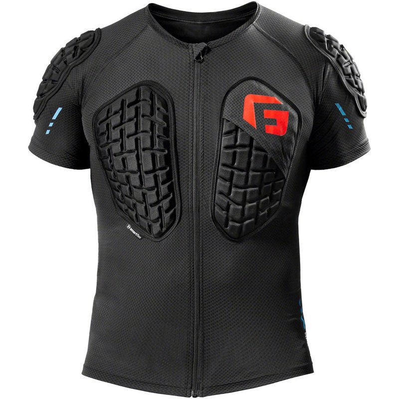 MX360 Impact Mountain Bike Protective Shirt – Black Black Small