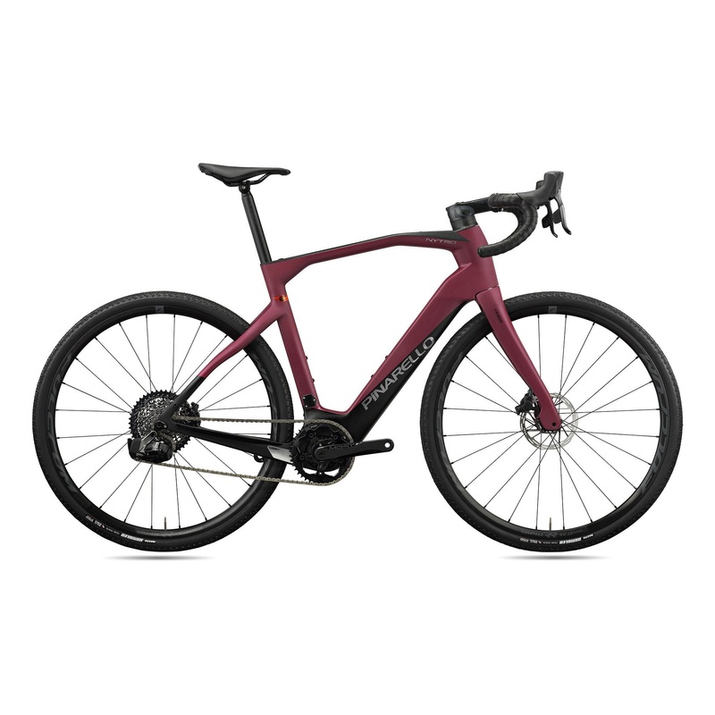 Pinarello Nytro Gravel E7 Disc Force AXS Bike D320 Italian Wine 46cm