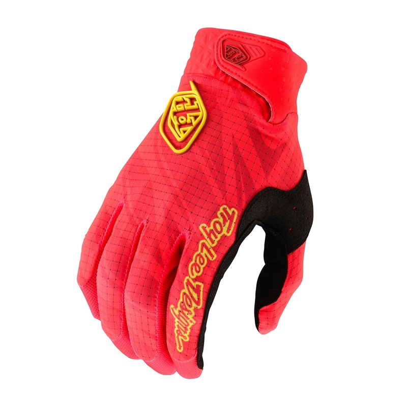 Troy Lee Designs Air Limited Edition BMX Race Gloves-Ghostwing/Infra Red Adult Small