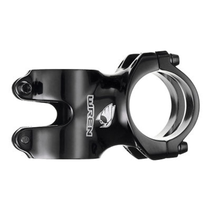Wren Alloy Stem, 50Mm,74G 6 Degree, 31.8Mm Bore Super Lightweight Aluminum Stem Wren Stems NA Black