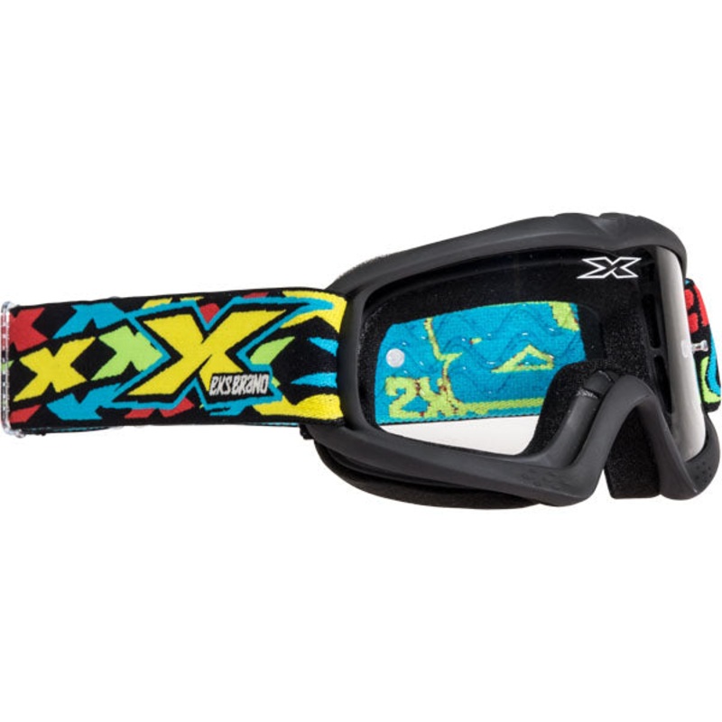 X-Brand X-Grom Youth Goggles-Matte Black