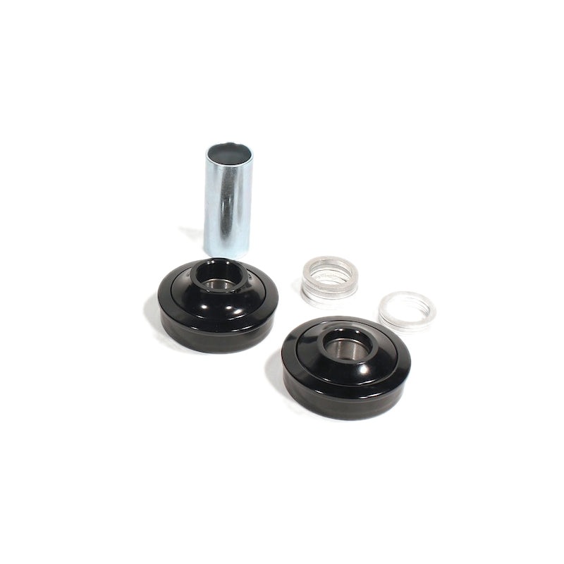 Profile 19mm Hop-Up American Bottom Bracket Set – Black Anodized – USA Made