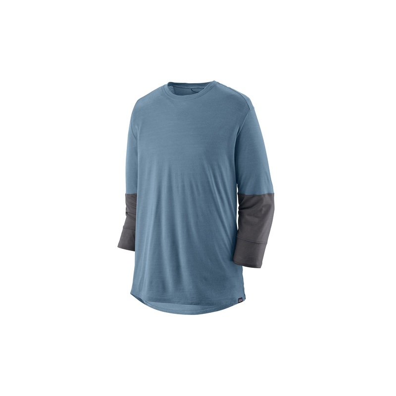 Patagonia Merino 3/4 Sleeve Bike Jersey Utility Blue X-Small