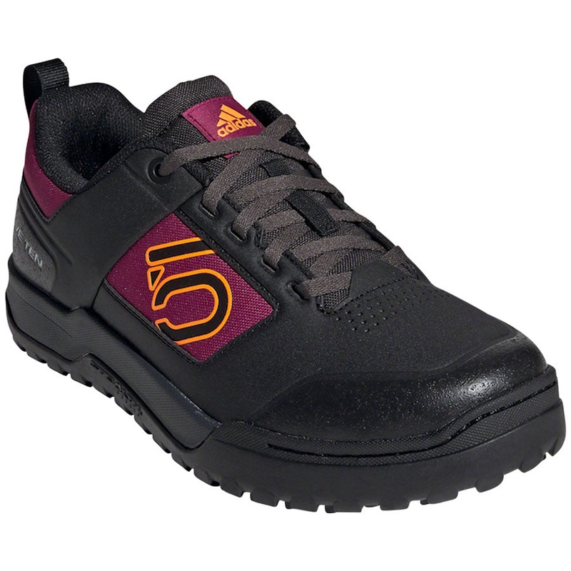 Five Ten Impact Pro Flat Shoes – Womens Core BLK / Signal Orange / Power Berry 8.5