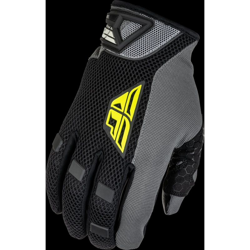 FLY RACING Coolpro Gloves Black/Hi-Vis Xs
