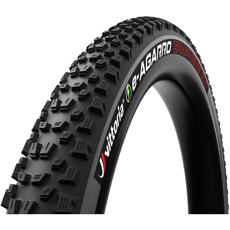 Vittoria e-Agarro Tire – 29 x 2.6 Tubeless Folding Black/Anthracite TNT G2.0