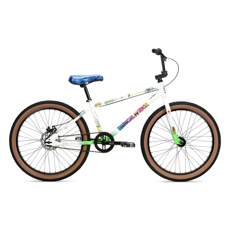 Haro Radical Rick 24″ Cruiser Complete BMX Bike – White/Green