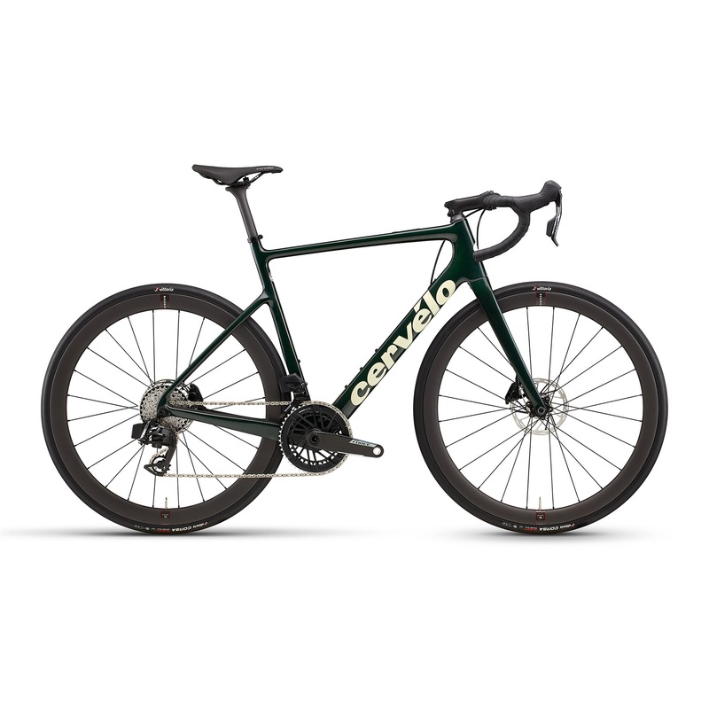 Cervelo Caledonia Force AXS Bike Emerald / Cream 48cm