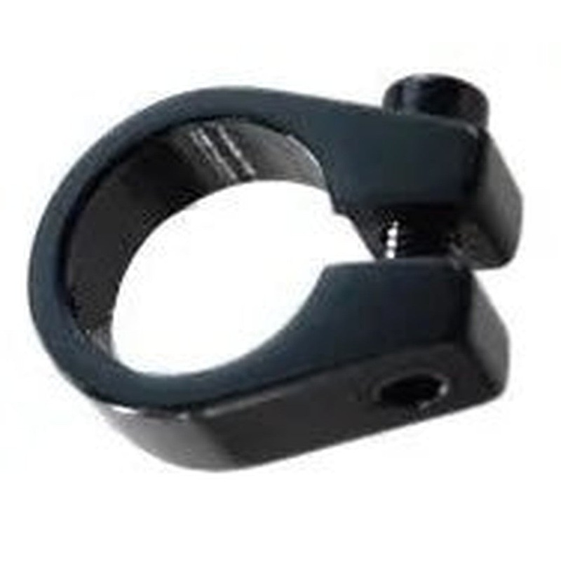 Alloy Bolt Up Seat Post Clamp 25.4mm Black