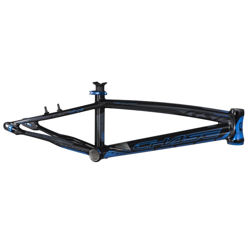 Chase RSP4.0 BMX Bike Frame-Black/Blue Expert