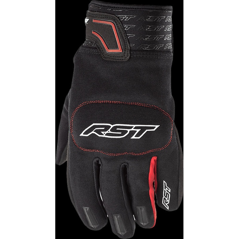 RST Rider Ce Glove Black/Red Lg Black/Red 10