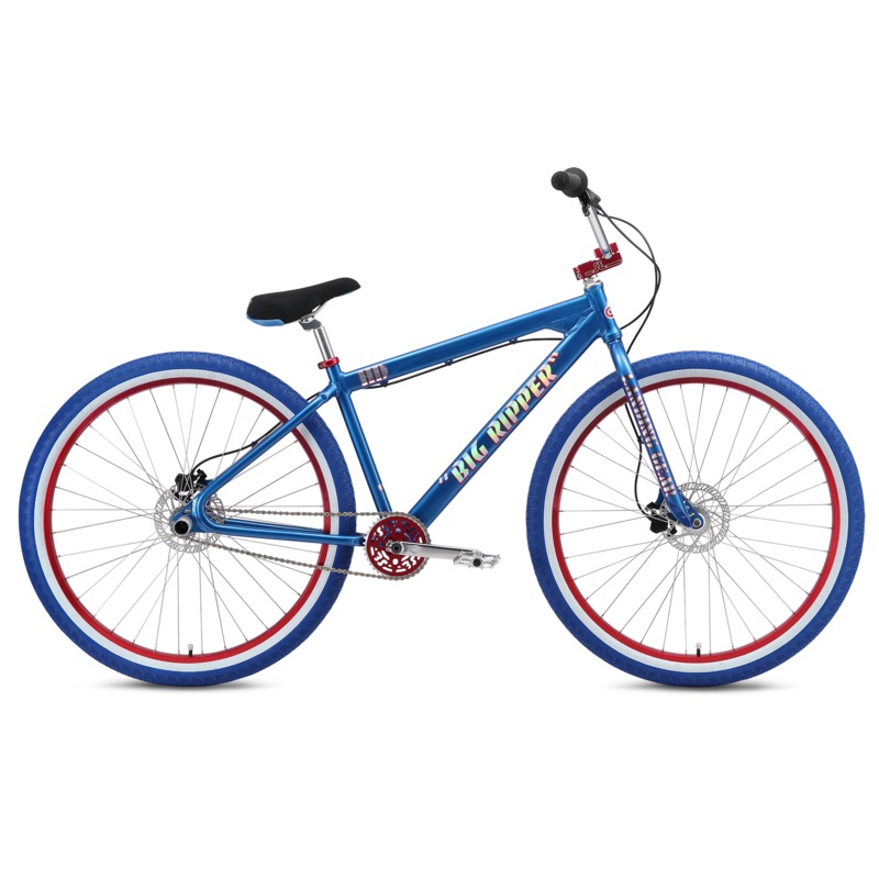 SE Bikes Big Ripper HD 29″ BMX Freestyle Bike-Blue Sparkle
