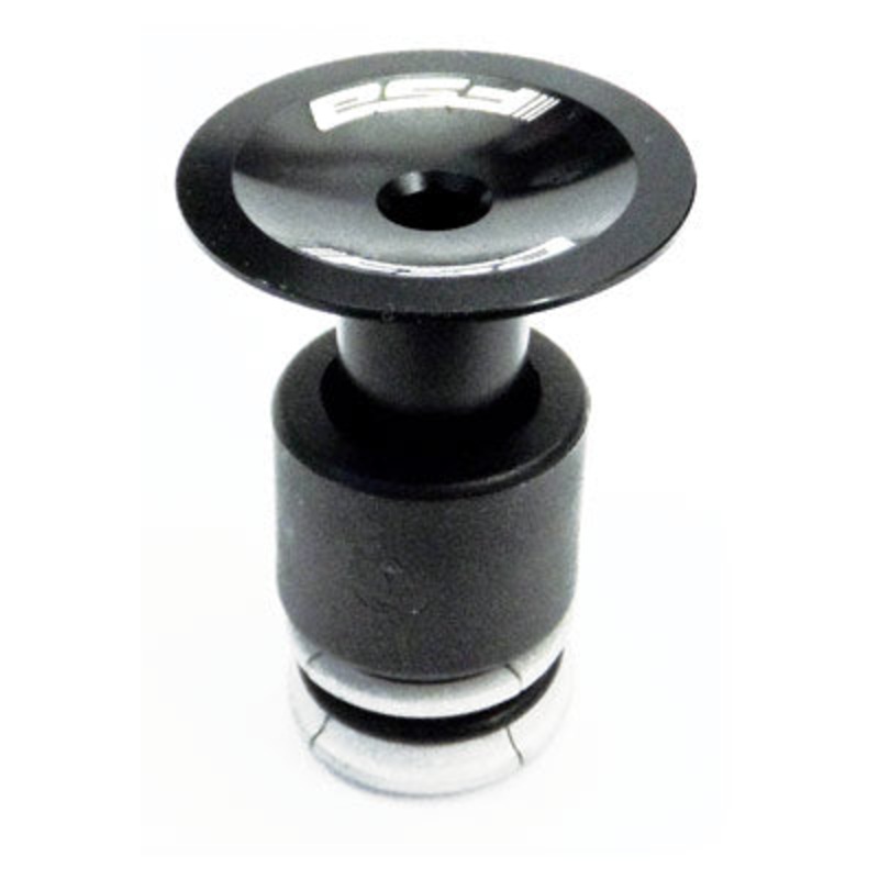 Fsa Compressor Sl,1-1/8,Alloy Expander & Alloy Top Cap,Blk Carbon Steerer Compressor Fsa Headsets NA Black