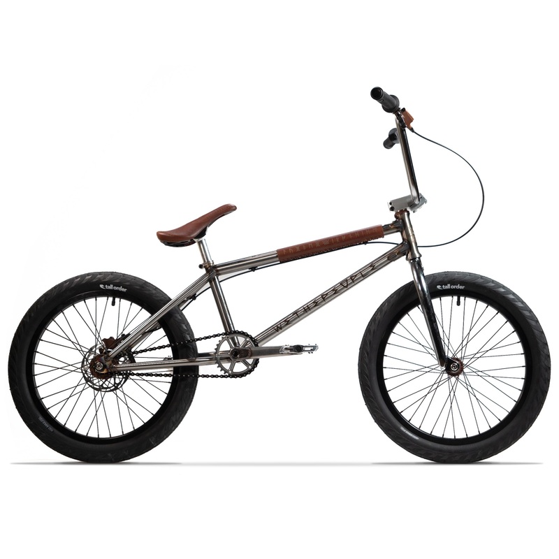Wethepeople X LUX LAB ‘Ironhide’ Chaos Machine 20 Inch Custom Bike Gloss Raw 21.7