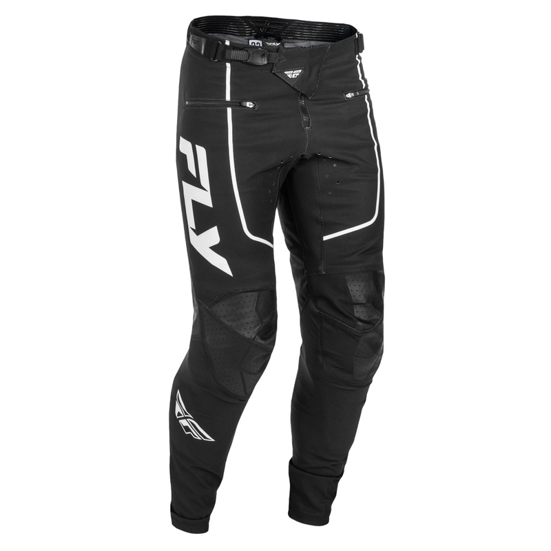 Fly Racing Rayce BMX Race Pants-Black/White Youth 18