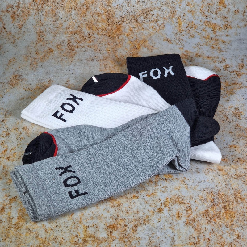 Fox Racing Crew Socks 3 Pack Misc L/XL