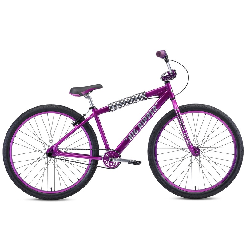 SE Bikes Big Ripper 29″ BMX Freestyle Bike-Purple Rain