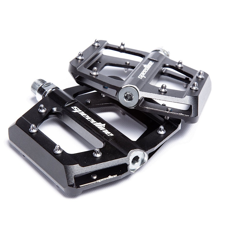SPEEDLINE ULTRATHIN ALLOY PLATFORM PEDALS JET FUEL
