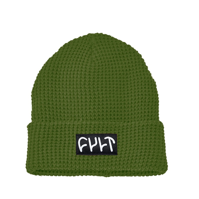 Waffle Beanie / Green