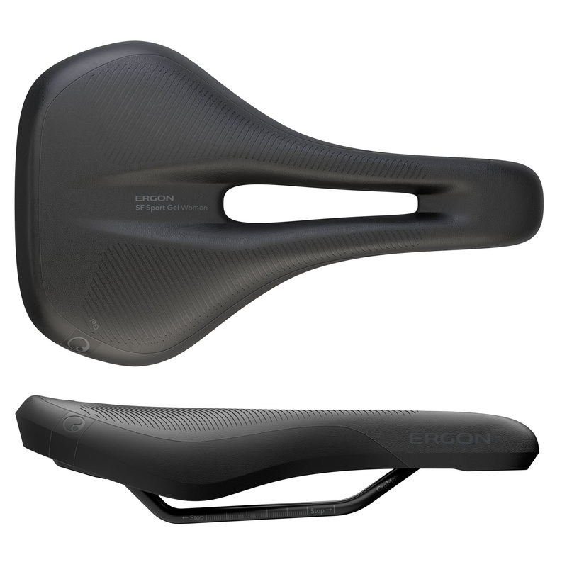 Ergon SF Sport Gel Saddle – Chromoly Black Women’s Medium/Large